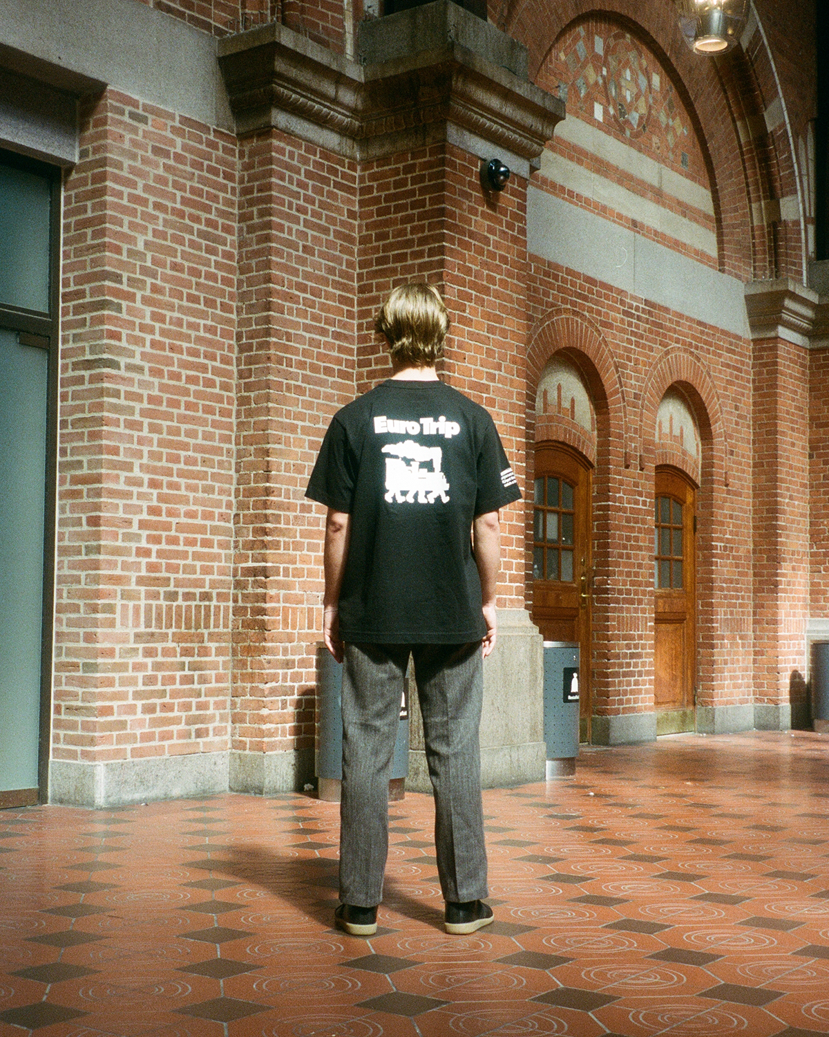 INTERRAIL EUROTRIP T-SHIRT (SVART)
