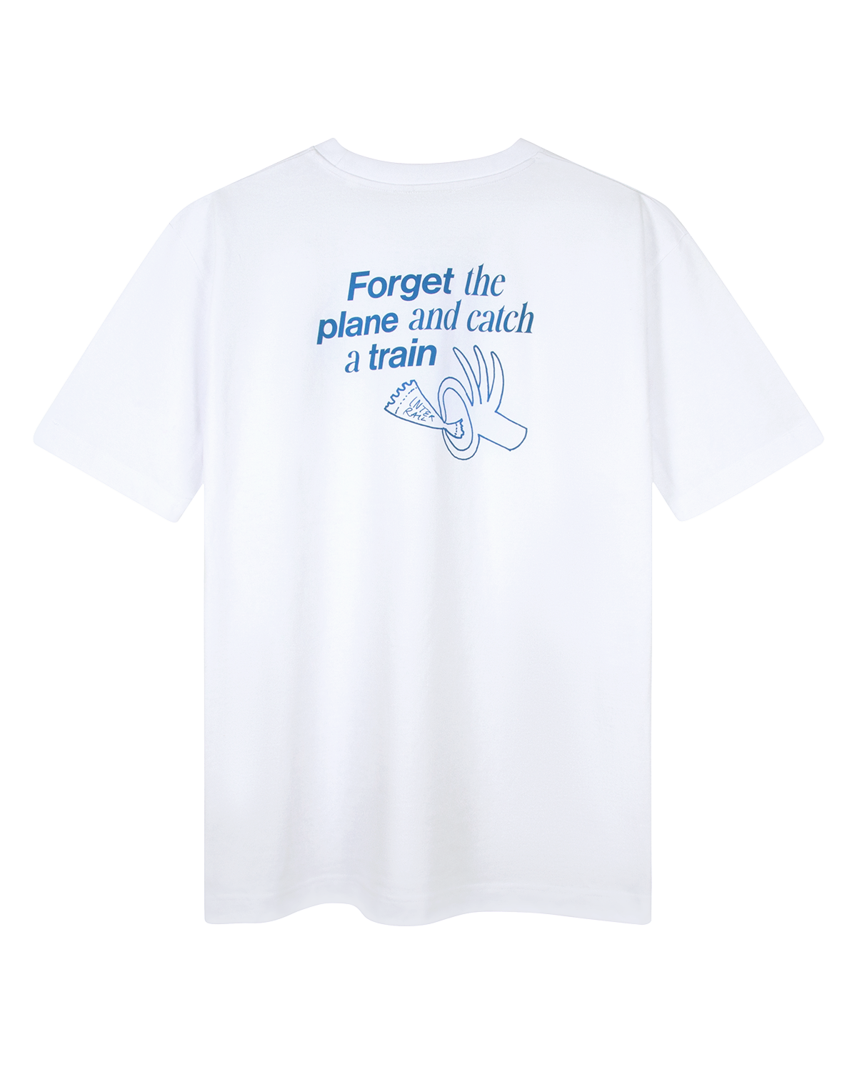INTERRAIL CATCH A TRAIN T-SHIRT (BLÅ)