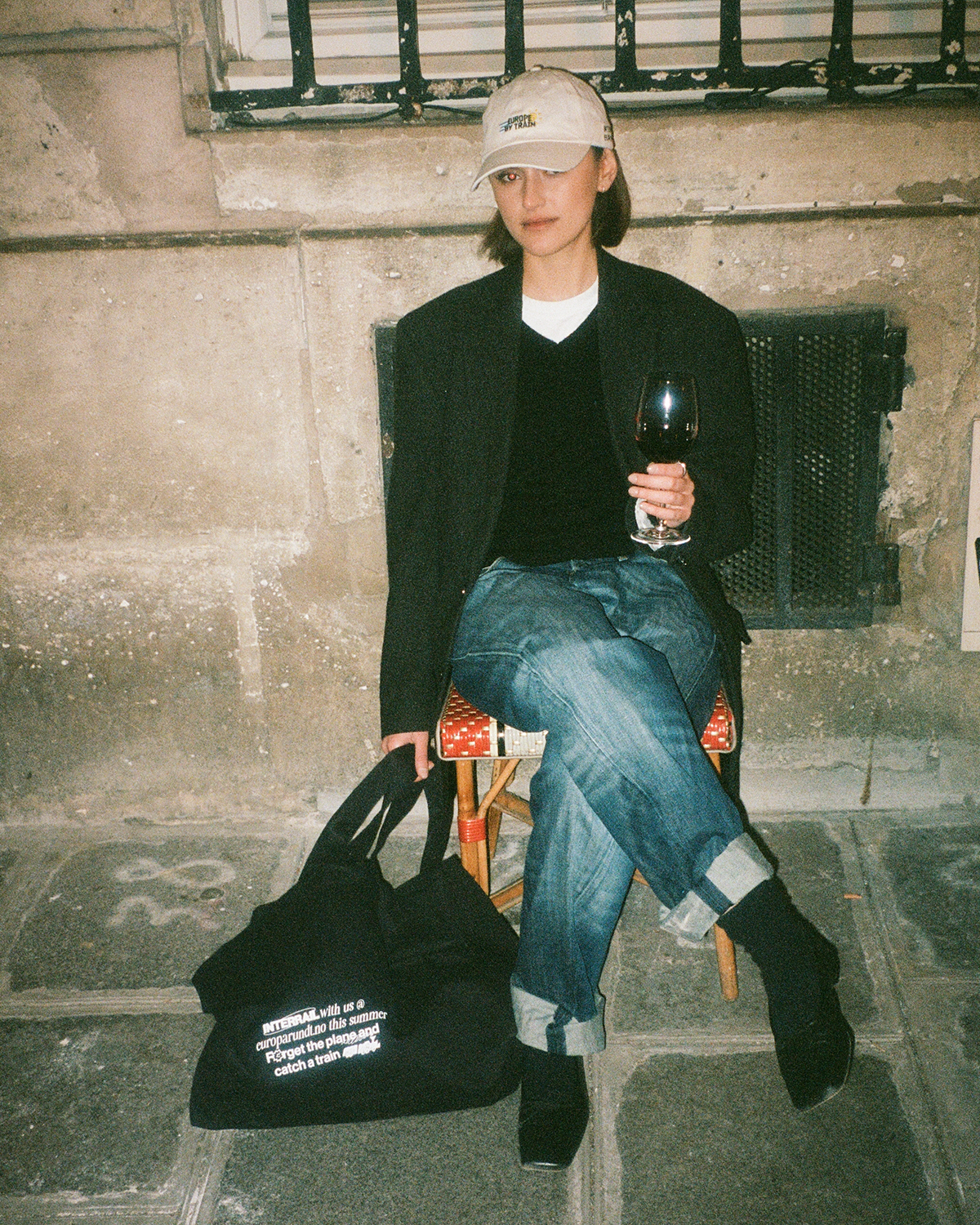 INTERRAIL TRAINWALK VÄSKA (SVART)